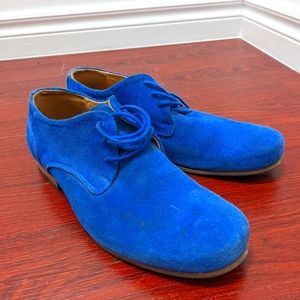 Fluevog CBC Leather & Suede Derby Shoe